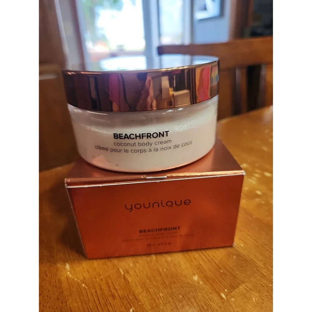 Younique Beachfront Coconut Body Cream 200ml NIB unopened